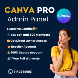 Canva Pro Admin Panel